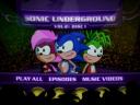 Sonic Underground Volume 2 - DVD Menu