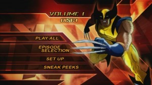 X-Men, Volume 1 - DVD Menu
