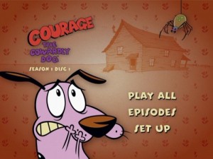Courage the Cowardly Dog, Season One - DVD Menu